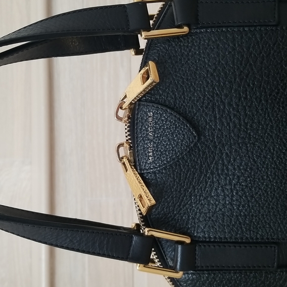Marc Jacobs The Crosby Bowery Satchel in Midnight Black - Picture 3 of 13